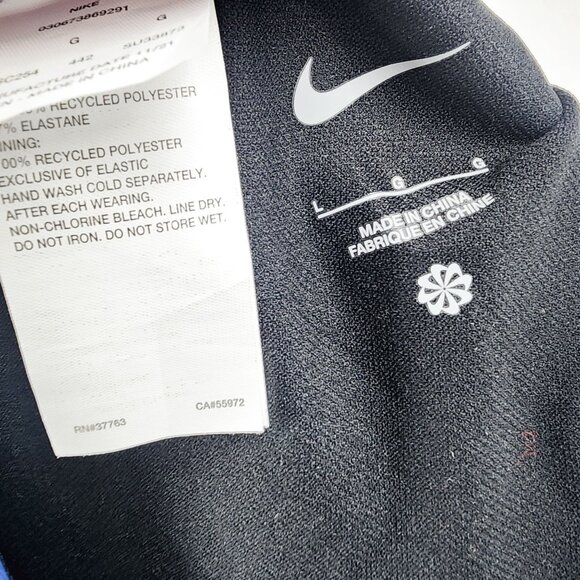 Nike Womens Blue One-Piece Swimsuit With Criss-Cross‎ Back Design Size L - Picture 7 of 12